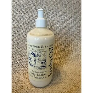 Crabtree & Evelyn JOJOBA OIL Moisturising Body Lotion, 16.9 fl. oz/500 mL, NEW